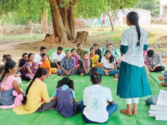  स्वयंसेवकों ने मनाया माहवारी स्वच्छता दिवस