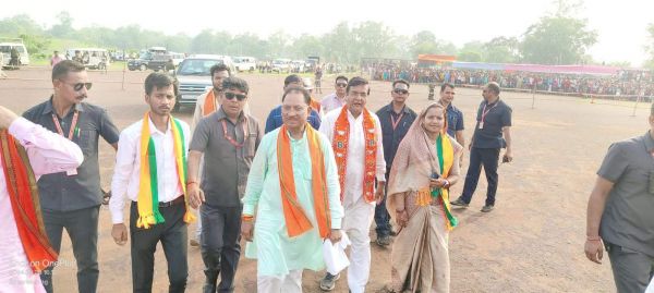 झारखंड में सरगुजा के भाजपा नेताओं ने किया प्रचार