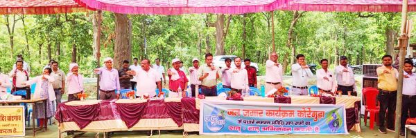 कोरेमुड़ा में जल जगार जागरूकता की ली गई शपथ