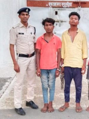 हत्याकांड के फरार दो आरोपी गिरफ्तार