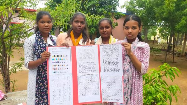 ग्रीष्मकालीन शिविर में बच्चों ने शब्द पहेली, चित्रकला समेत विविध विधाएं सीखीं