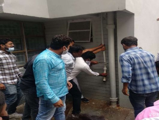 पूर्व विधायक पर एफआईआर दर्ज करने आवेदन