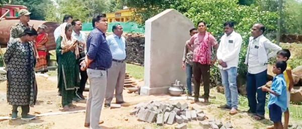 सीईओ ने मनरेगा कार्यों का किया निरीक्षण