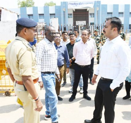 स्ट्रांग रूम का निरीक्षण, मतगणना तैयारियों का जायजा