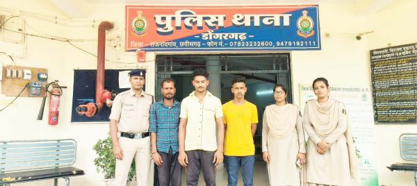 गोदाम से सेंट्रिंग प्लेट चोरी करने वाले पकड़ाए