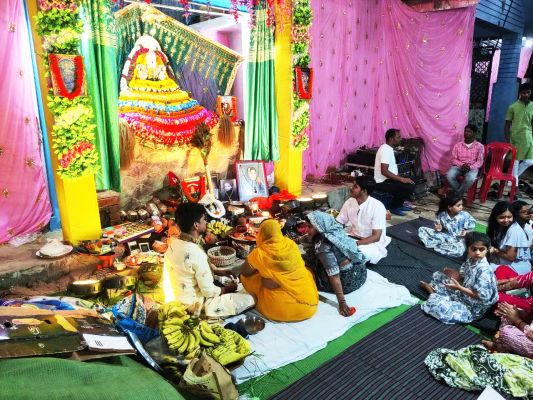 पंडरीपानी में सजा श्री श्याम दरबार श्री खाटू श्याम महोत्सव में बिखरे श्रद्धा व भक्ति के रंग