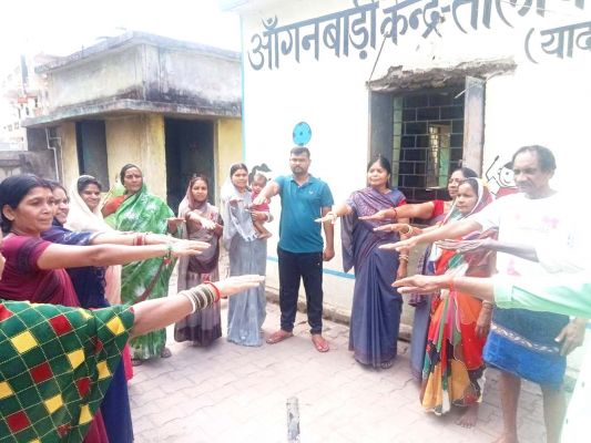 विश्व पर्यावरण दिवस पर पौधा रोपण