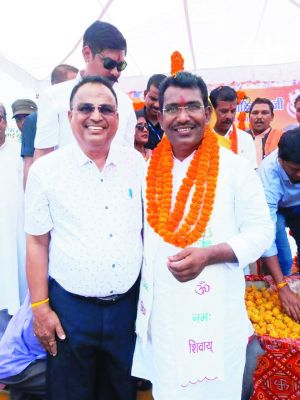 श्याम अग्रवाल ने विधायक  रोहित साहू को जन्मदिन की दी बधाई