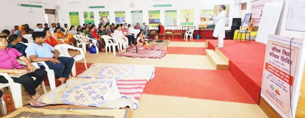 समाधान महाविद्यालय में जीवन विद्या परिचय शिविर 