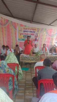 भाजपा मंडल मगरलोड में कार्यकर्ताओं का सम्मान