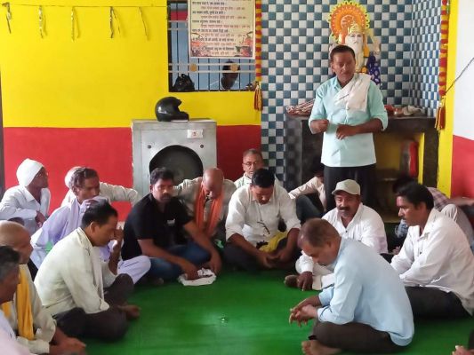 विश्वकर्मा समाज की कार्यकारिणी बैठक