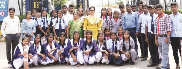 बालको संयंत्र परिसर और चोटिया कोयला खदान भ्रमण से व्यापक औद्योगिक विकास समझे विद्यार्थी