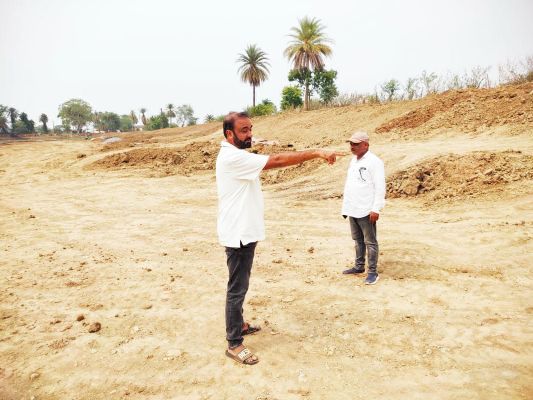 तालाब सौंदर्यीकरण का जायजा