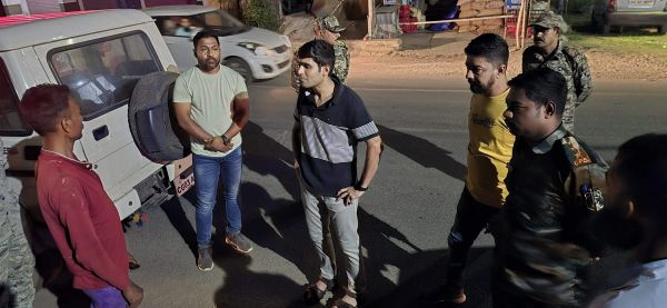  एसपी ने किया निरीक्षण, बेहतर पुलिसिंग करने सुझाव
