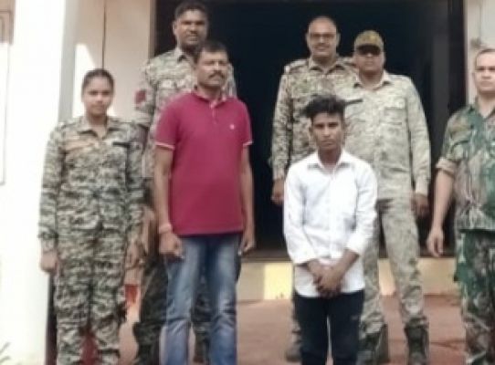 नाबालिग को बहला-फुसलाकर अपहरण, एमपी से बंदी