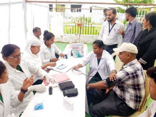 जिला अस्पताल में सिकलसेल जांच एवं जागरूकता कार्यक्रम