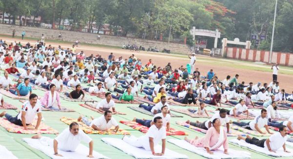 योग से तन और मन स्वस्थ- राधेश्याम 