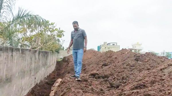 युवा कांग्रेस के चेतावनी के बाद काम शुरू