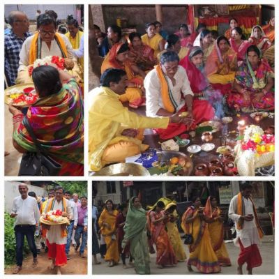  देवस्नान के साथ बस्तर गोंचा पर्व शुरू