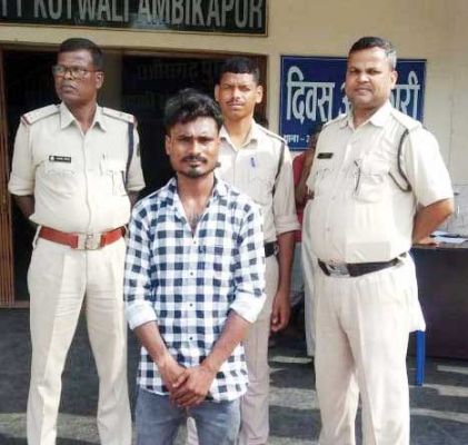 नशीली इंजेक्शन संग आरोपी गिरफ्तार