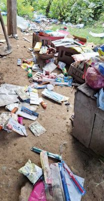 किराना दुकान में चोरी