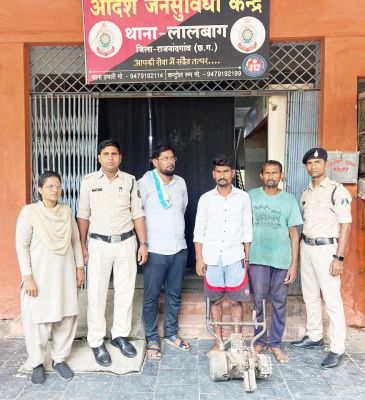 फैक्ट्री से मशीन चोरी, आरोपी गिरफ्तार