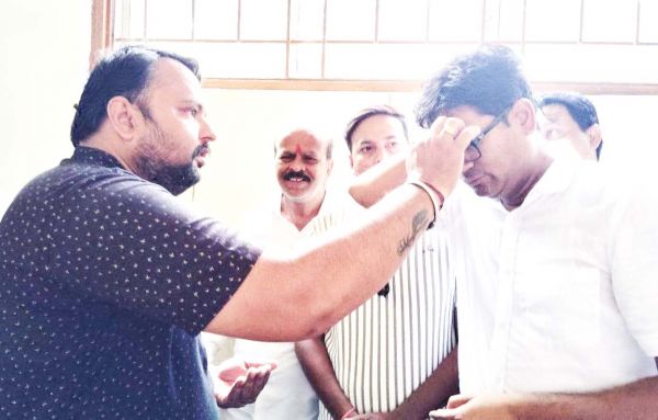 ब्राम्हण सेवा समिति को ओपी ने दिया 20 लाख का अनुदान 