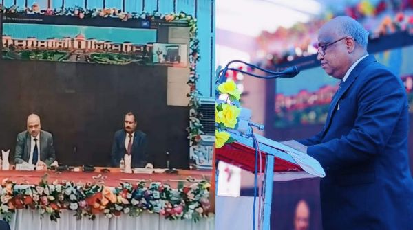 चीफ जस्टिस ने किया न्यायिक कर्मचारी कॉलोनी व उप डाकघर का   वर्चुअल लोकार्पण