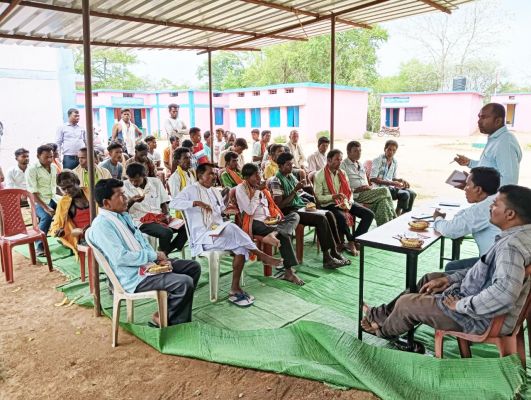 स्वायल हेल्थ कार्ड योजना अंतर्गत 2 दिनी कृषक प्रशिक्षण 