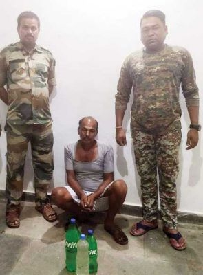  शराब जब्त, 2 पर कार्रवाई