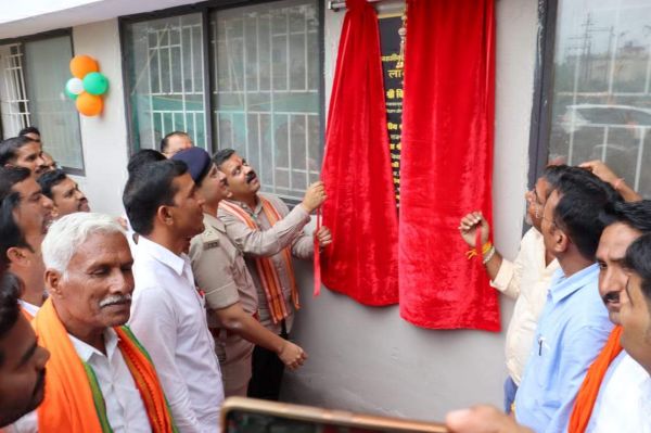 डिप्टी सीएम शर्मा ने किया नव निर्मित थाना भवन का लोकार्पण