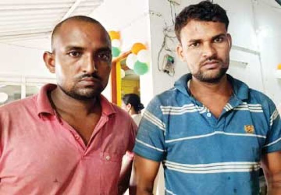 खतरनाक ढंग से सडक़ बाधित, झारखंड के 2 गिरफ्तार