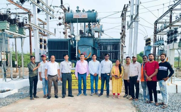 मंडला उपकेंद्र में अतिरिक्त पॉवर ट्रांसफार्मर ऊर्जीकृत