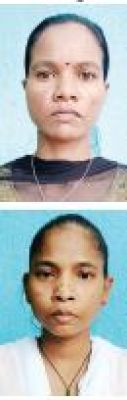 ईनामी दो महिला नक्सलियों ने किया आत्मसर्पण