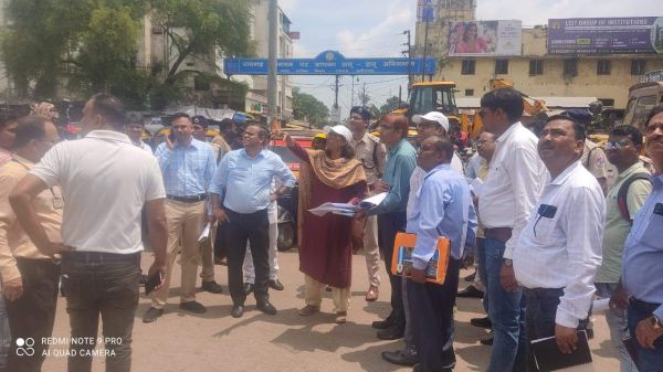 रेलवे जोन की जीएम पहुंची रायगढ़ 