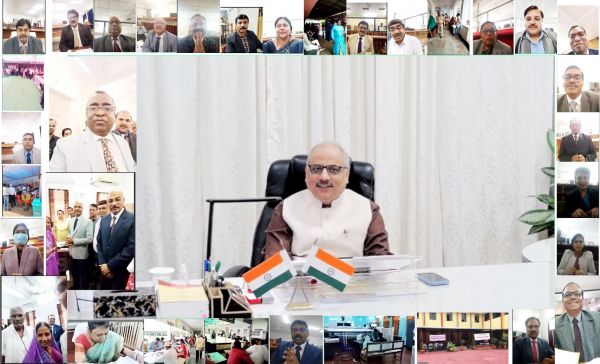 23 जिलों में लगी नेशनल लोक अदालत, चीफ जस्टिस ने सभी का वर्चुअल मोड से किया निरीक्षण