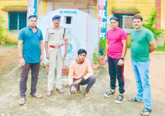 नाबालिग को भगाया, रेप, यूपी से बंदी