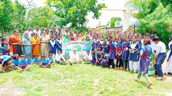  अमाली स्कूल में रोपे गए पौधे