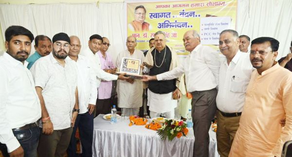वर्धमान नगर के नागरिकों ने  विस अध्यक्ष का जताया आभार