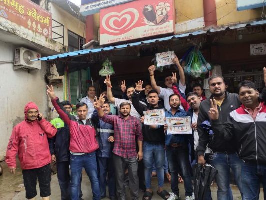बीटीओए चुनाव: भारी बारिश  के बीच प्रचार जोरों पर