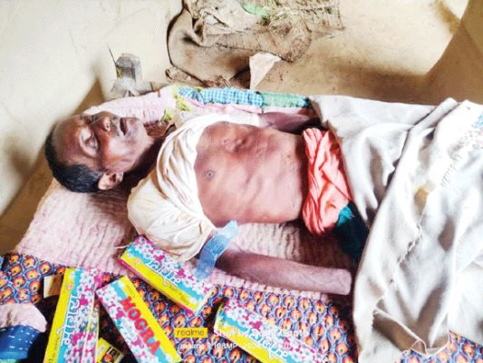 बिछड़े हाथी ने ग्रामीण को कुचल मारा, एक जख्मी