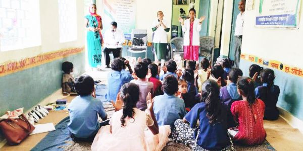 खरगहनी में स्वास्थ्य शिविर 