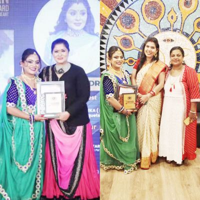 युगांतर की नृत्य शिक्षिका अमिषा का सम्मान