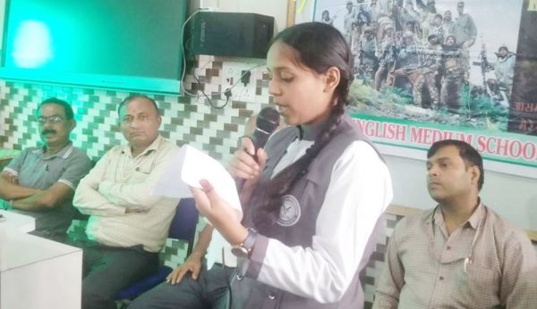 कारगिल विजय दिवस पर स्कूल में विविध कार्यक्रम