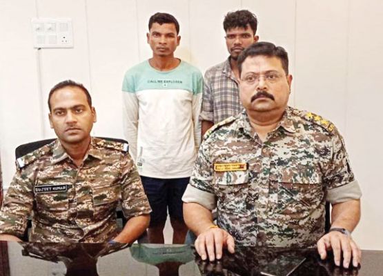 नाबालिग सहित 3 नक्सली गिरफ्तार, भारी मात्रा में विस्फोटक बरामद