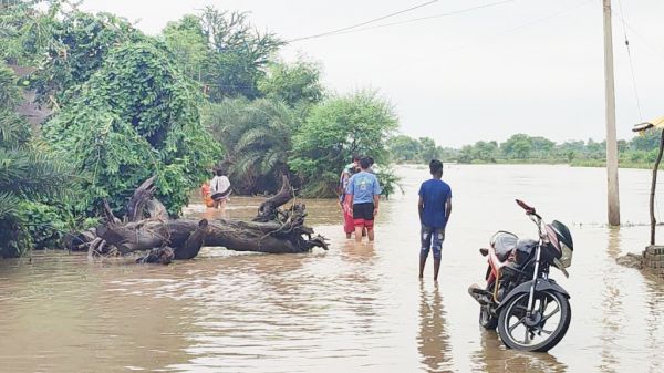 देवरीडीह जलाशय के बंड टूटने की जांच शुरू
