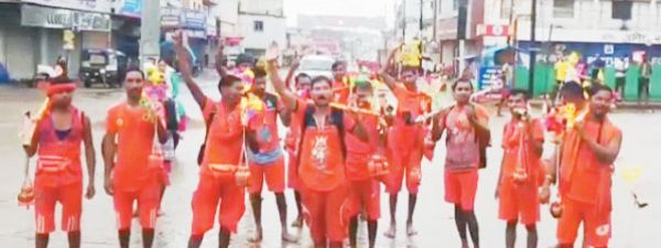 बोल बम की अनुगूंज से शहर में भक्ति और उल्लास का माहौल