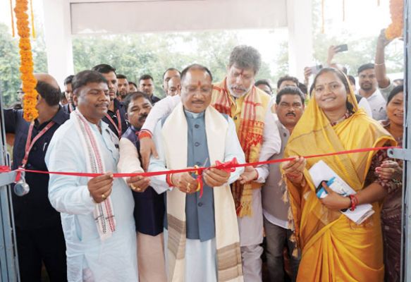 सीएम ने किया 3 एसडीएम व 2 थाना कार्यालयों का लोकार्पण