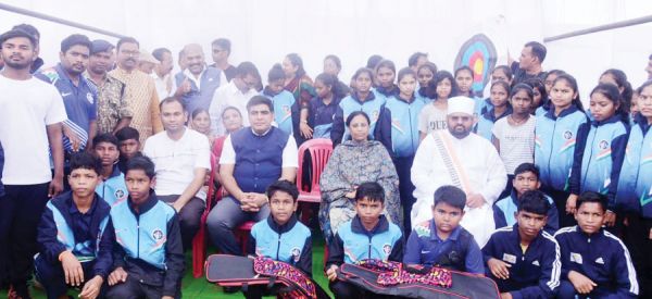 तीरंदाजी प्रशिक्षण संस्थान में पौधारोपण