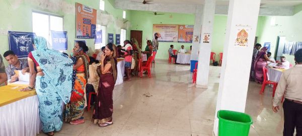 रेवाडीह वार्ड में वार्डवासियों ने दिया आवेदन